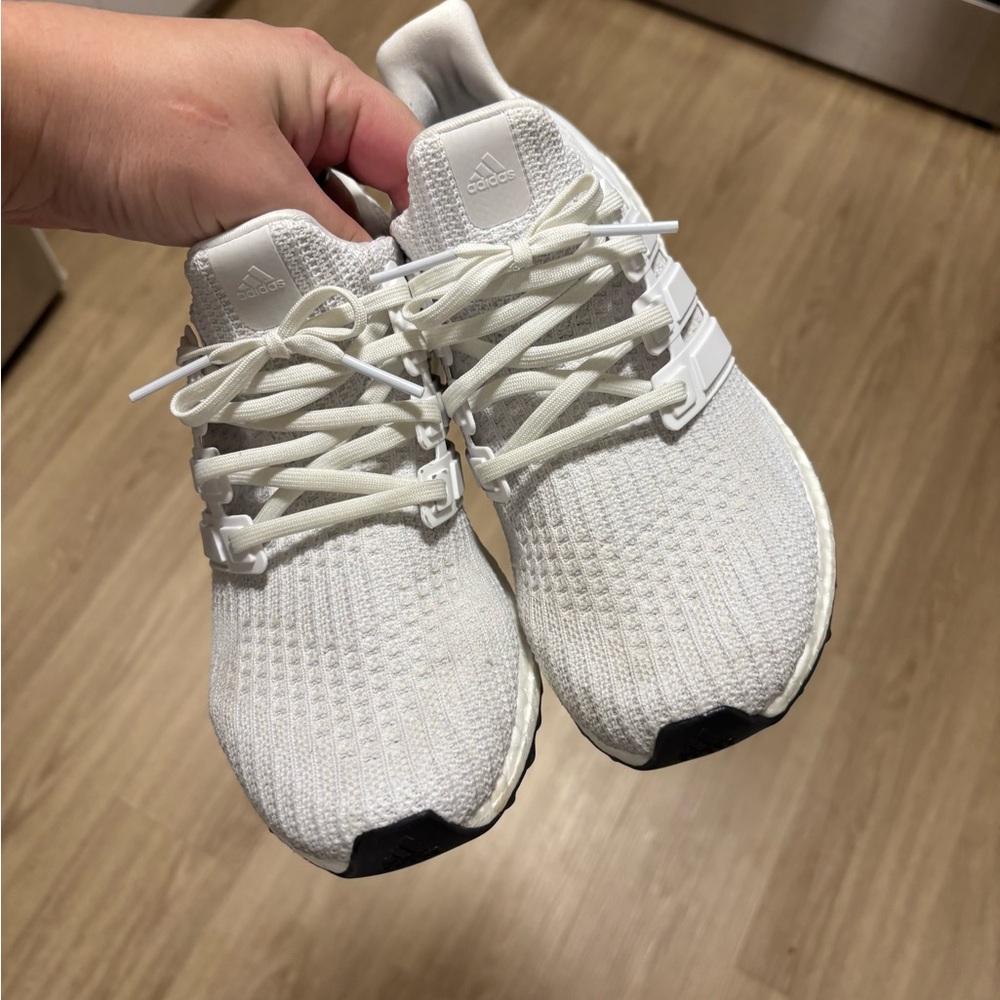Adidas Ultra Boost white Running Shoes - Picture 3 of 10
